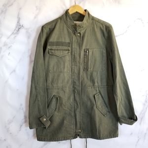 TREASURE & BOND Green Utility Jacket Medium